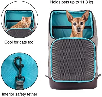 Раница-переноска за малки домашни любимци Kurgo Dog Превозвача за кучета и Котки | Cat | За разходки или за пътуване