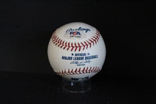 Бейзболен автограф с автограф Били Уилямс (HOF 87) Auto PSA/DNA AM13399 - Бейзболни топки с автографи