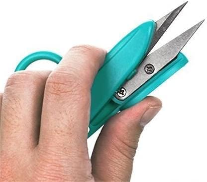 Преносим Инструмент за бродиране и шиене Snips Thrum Thread Cutter_Mini Ножица (опаковка от 3 броя)