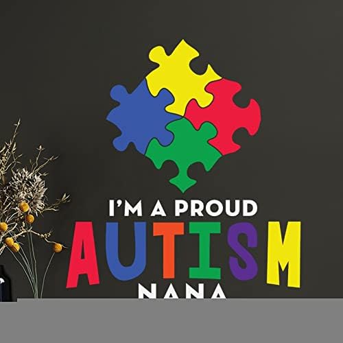 Безкрайност Приемането на Аутизъм Сърцето Vinyl Стикер на Стената на Информираност за Аутизма Стикер на Стената Подкрепа
