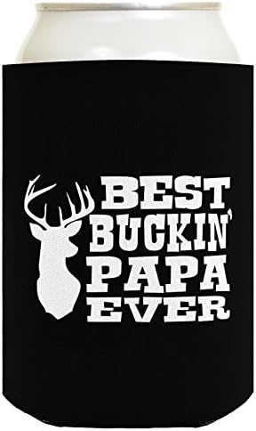 Подарък за Деня на бащата Забавен Бира Кулата Best Buckin' Papa 2 Опаковки Консервиране на Кулата За Лов на Елен Подарък