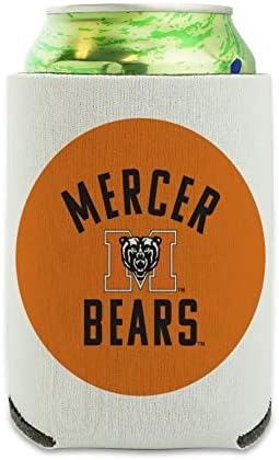 Охладител за кутии с Логото на Mercer University Мечките - Обниматель за напитки, Сгъваема Изолатор - Притежателя с изолация